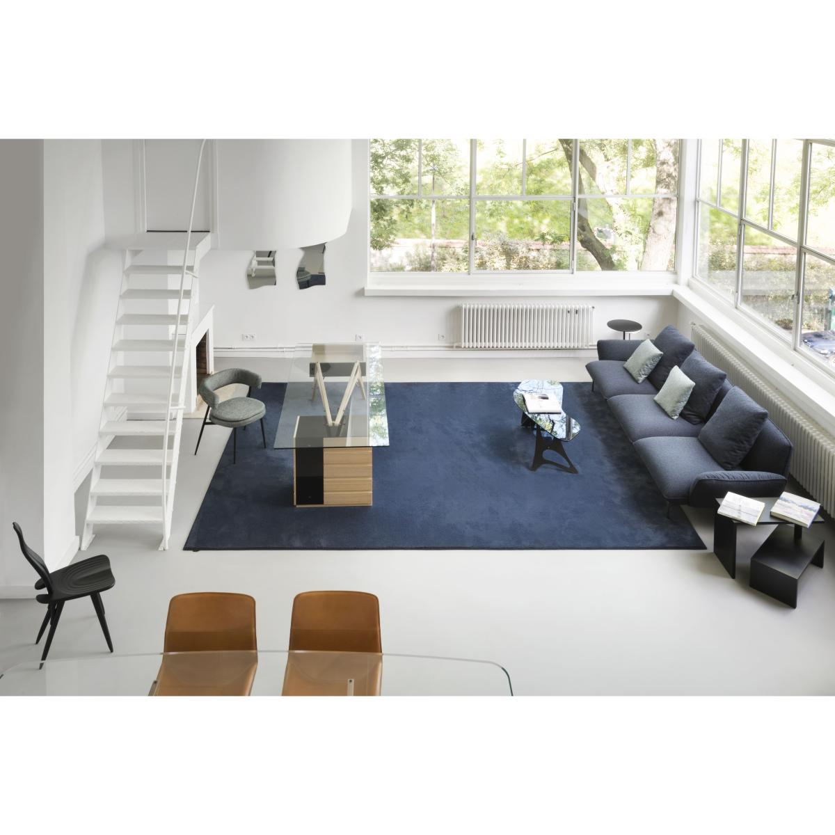 Nena Padded armchair - / Fabric by Zanotta Grey – image 2