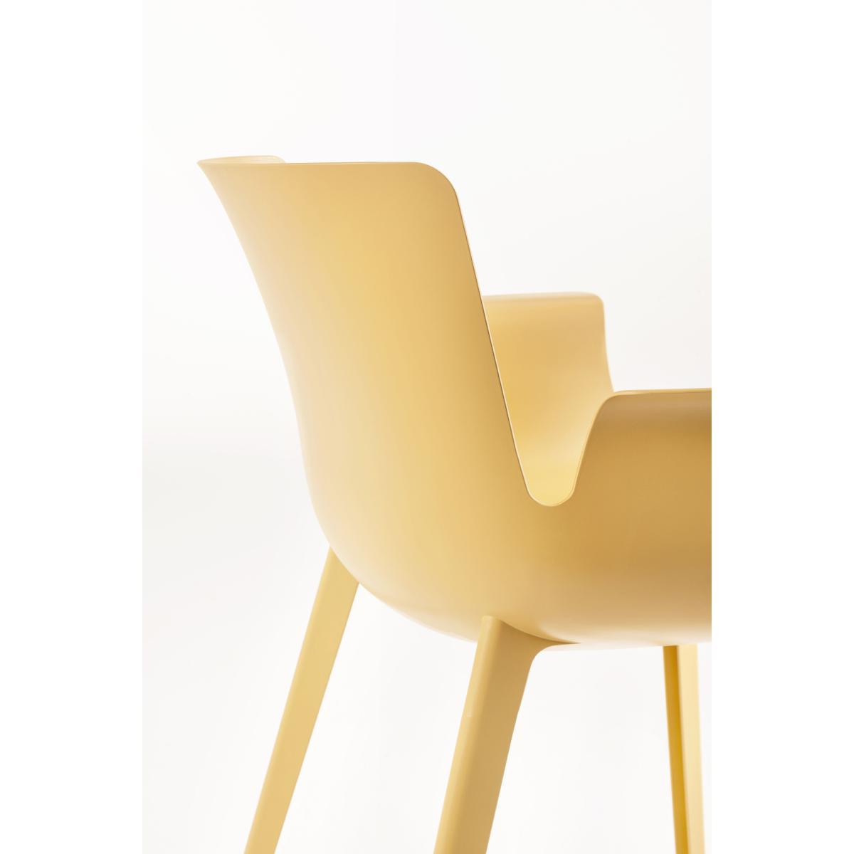 Piuma Armchair - Plastic by Kartell Grey – image 4