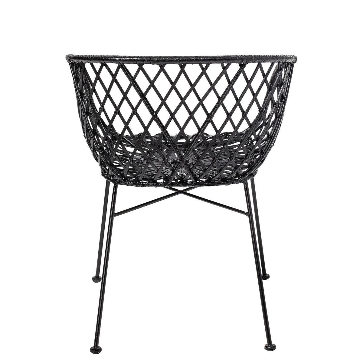Kama Armchair - / Rattan by Bloomingville Black – image 5
