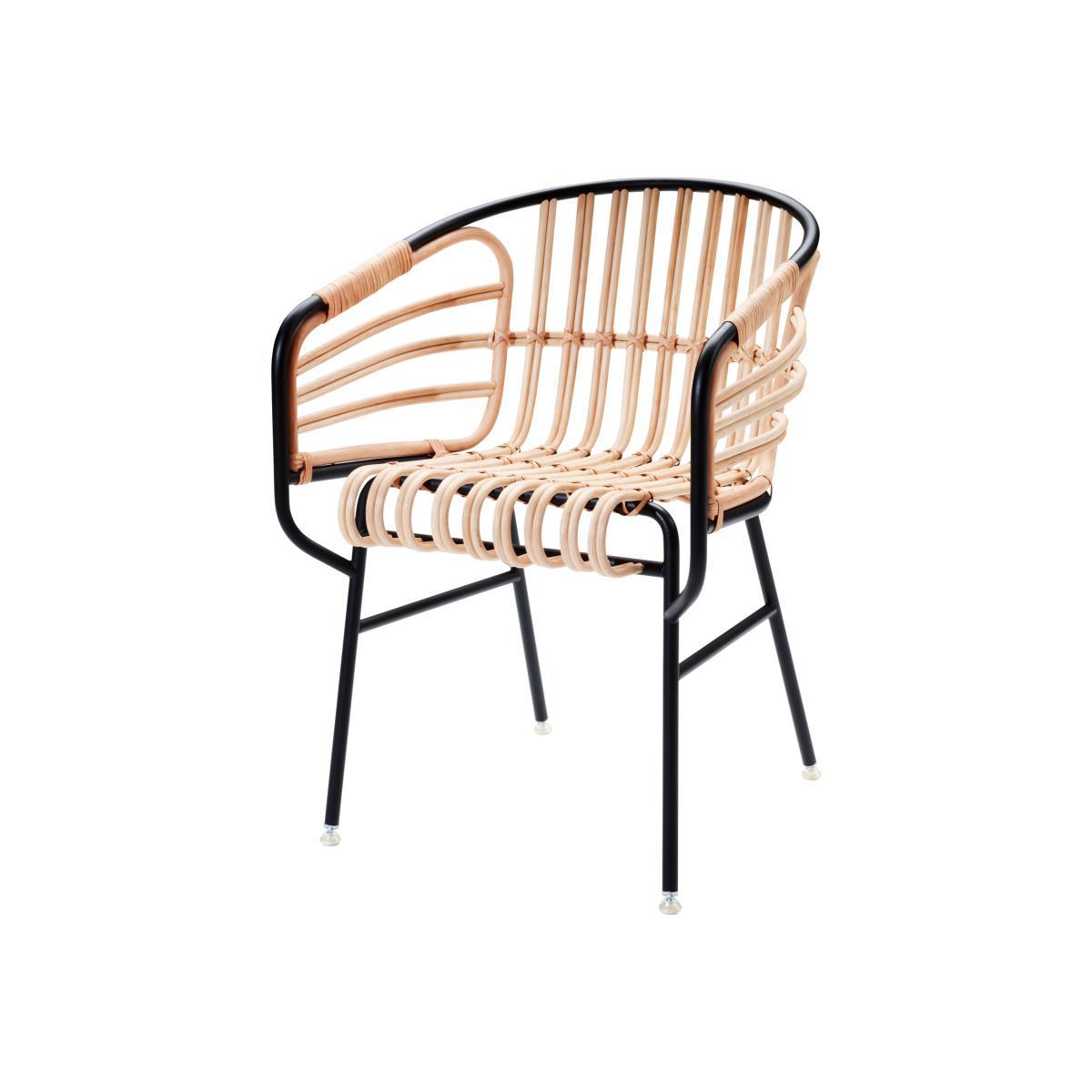 Raphia Armchair by Casamania Black – image 1