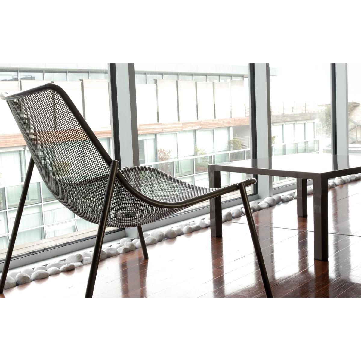 Round Low armchair by Emu Black – image 2