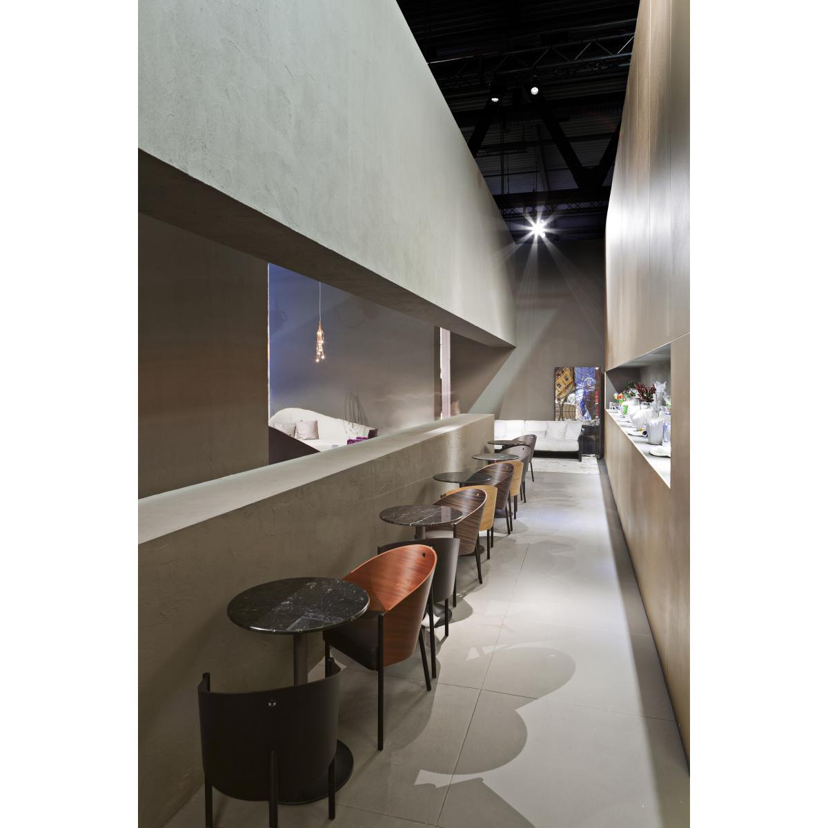 Costes Armchair by Driade Black/Natural wood – image 3