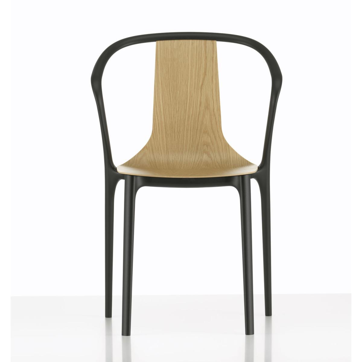 Belleville Armchair - / Wood by Vitra Natural wood – image 2