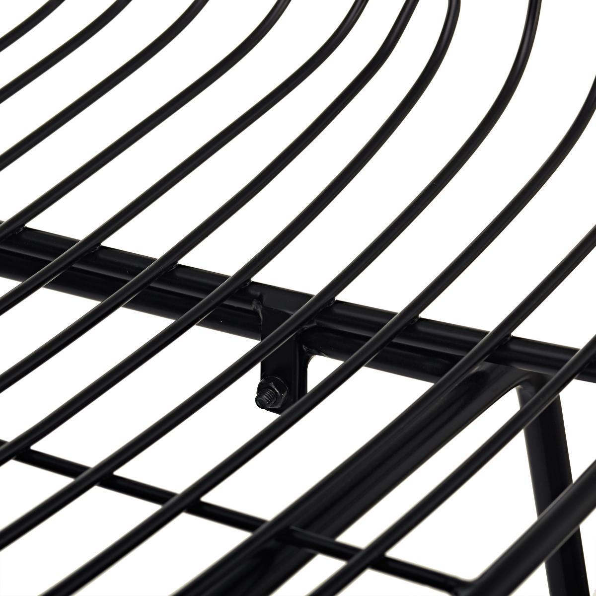 Boston Armchair - / Metal by Pols Potten Black – image 7