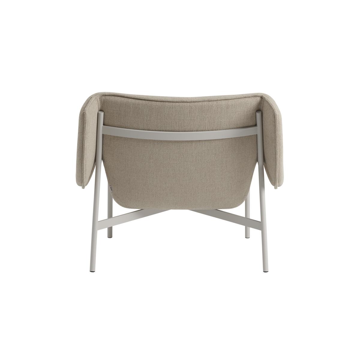 Wrap Padded armchair textile beige / Fabric - Muuto – image 2