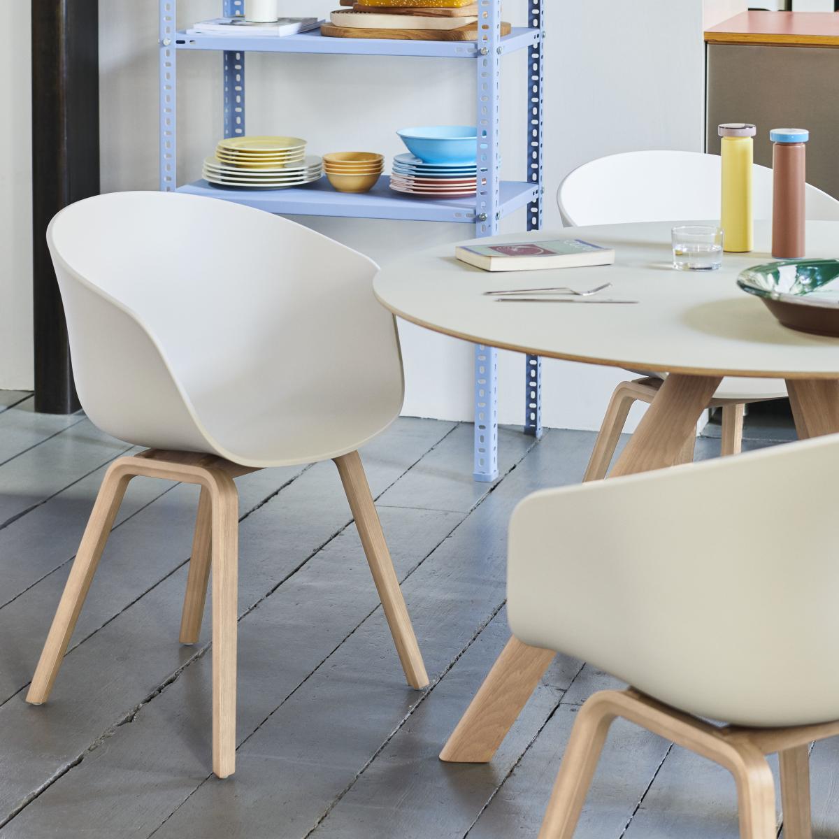 About a chair AAC22 Armchair plastic material white / Recycled - Hay – image 3