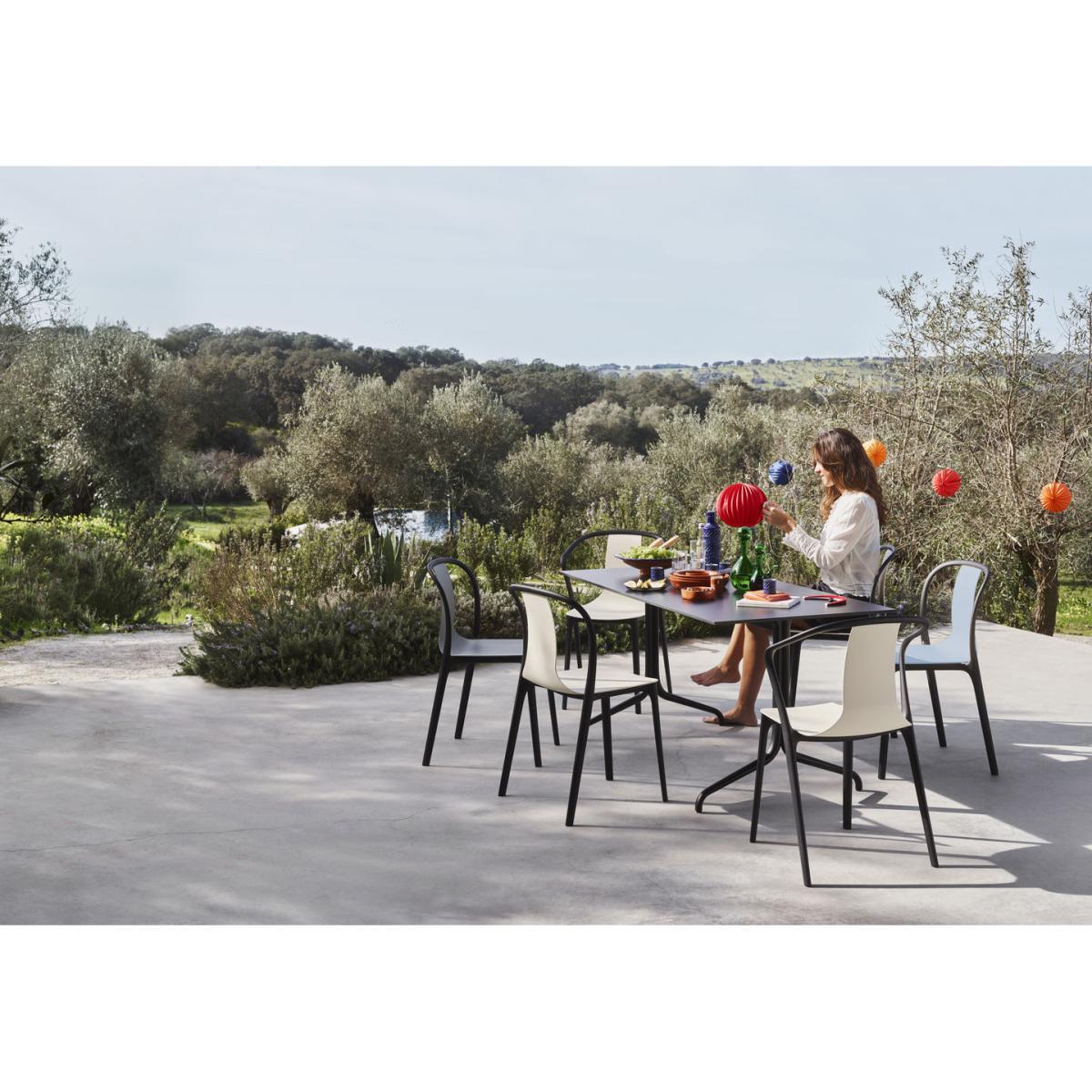 Belleville Armchair - / Plastic by Vitra Green – image 4