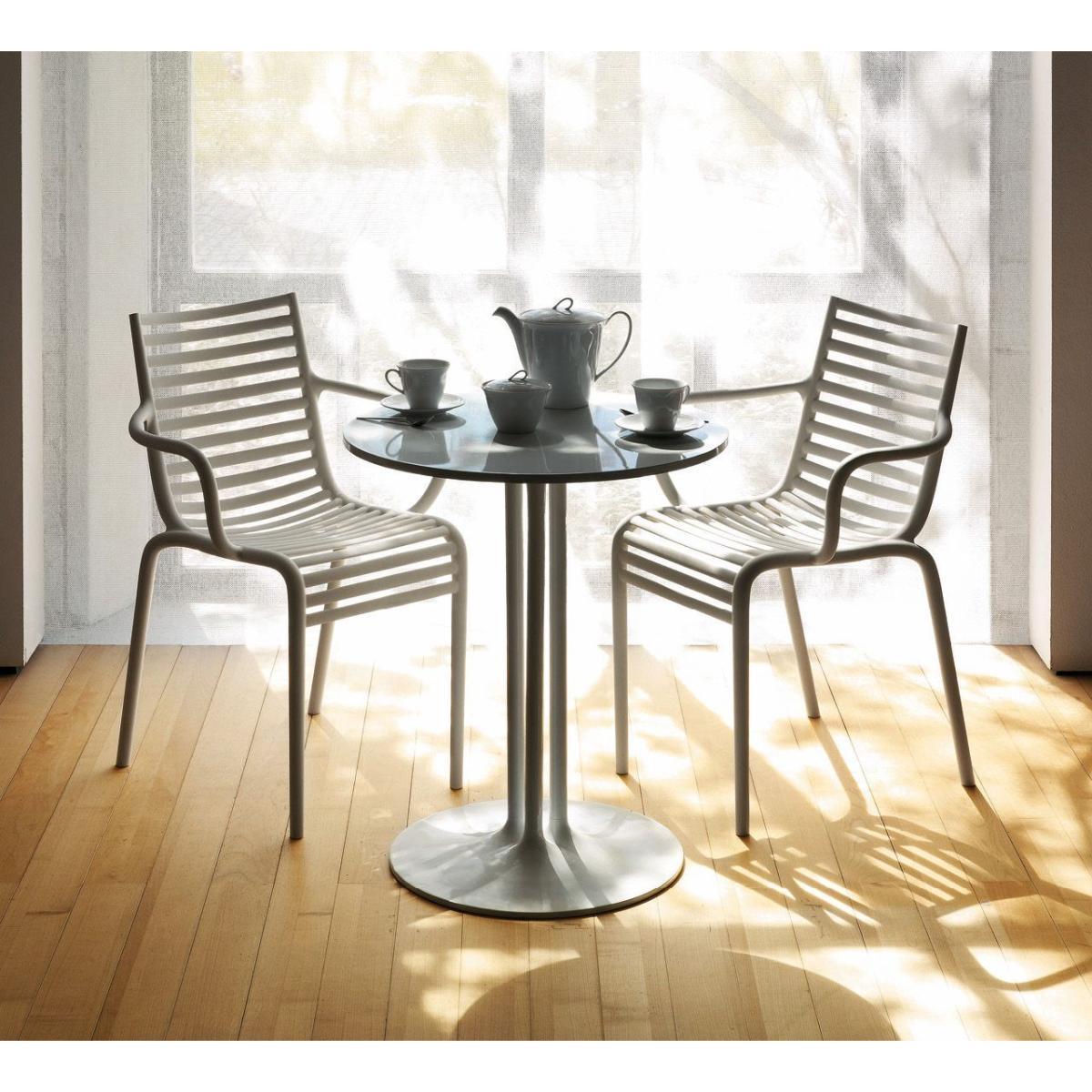 Pip-e Stackable armchair - Plastic by Driade Beige – image 2