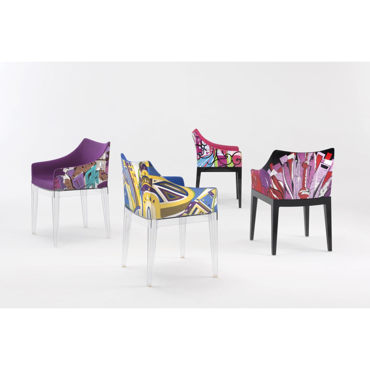 Madame Padded armchair - Emilio Pucci fabric by Kartell Multicoloured – image 2