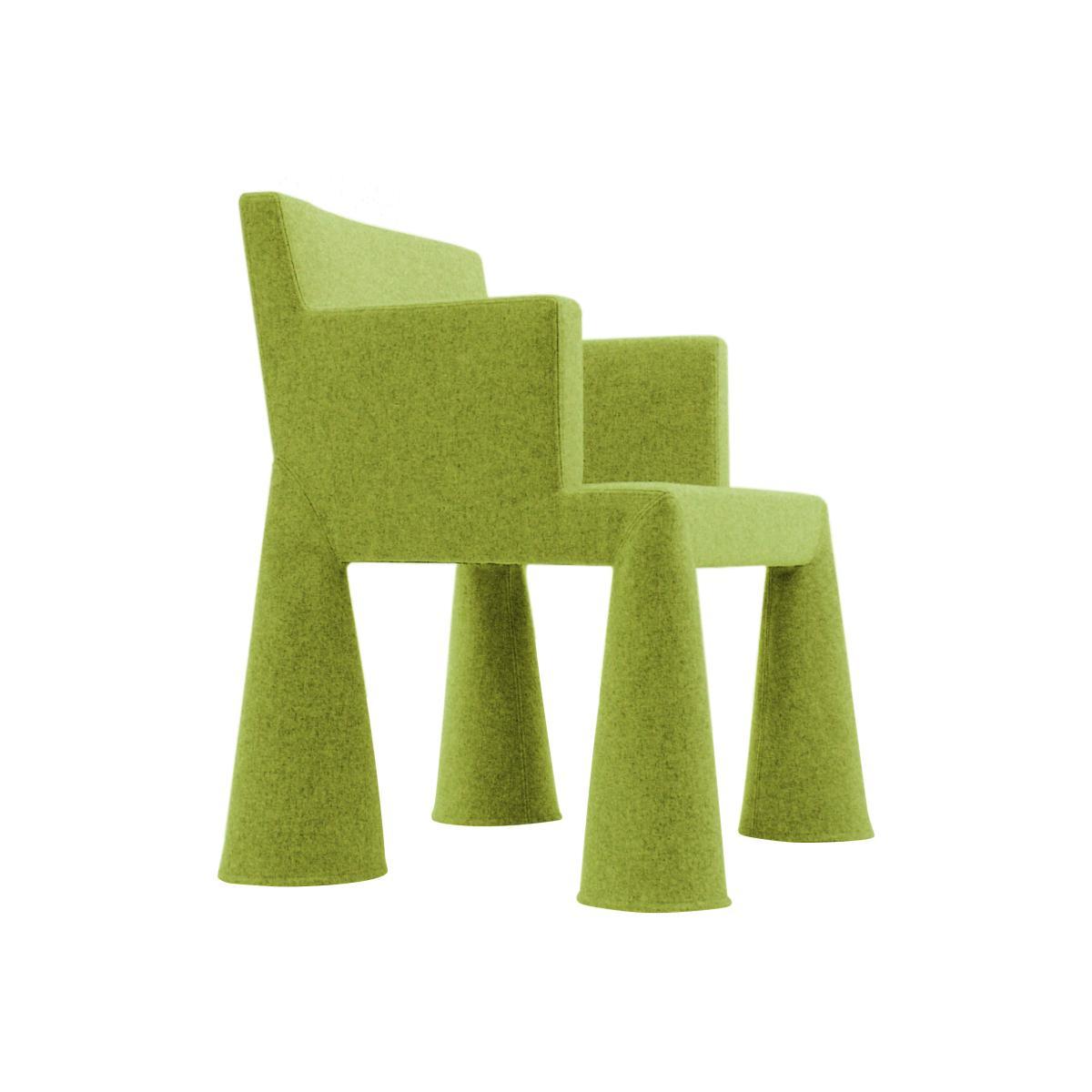 V.I.P. Chair Armchair on casters by Moooi Green – image 1