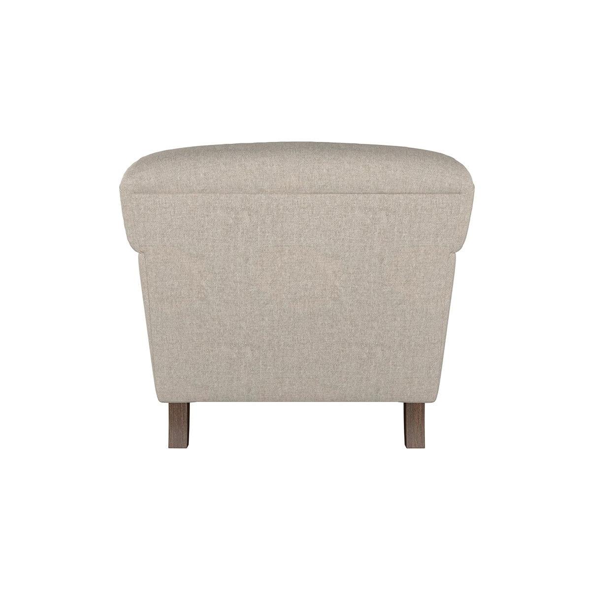 Nkuku Deni Armchair | Make To Order | One Size | Brera Linen Chestnut – image 6