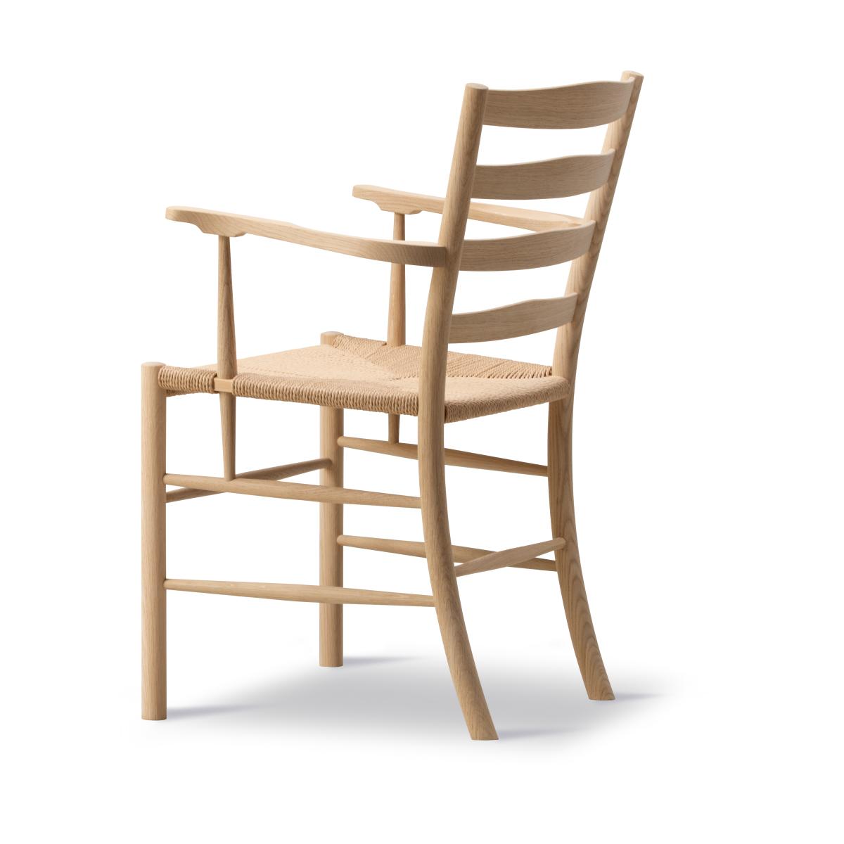 Fredericia Furniture Klint armchair Naturally braided - soap-finished oak – image 2