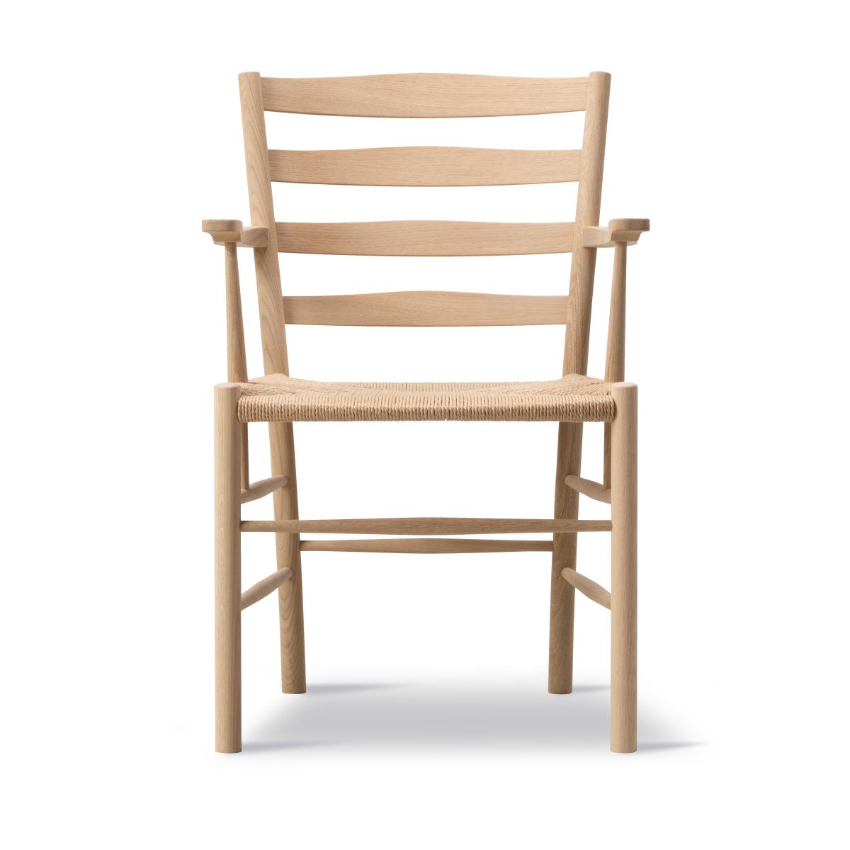 Fredericia Furniture Klint armchair Naturally braided - soap-finished oak – image 4
