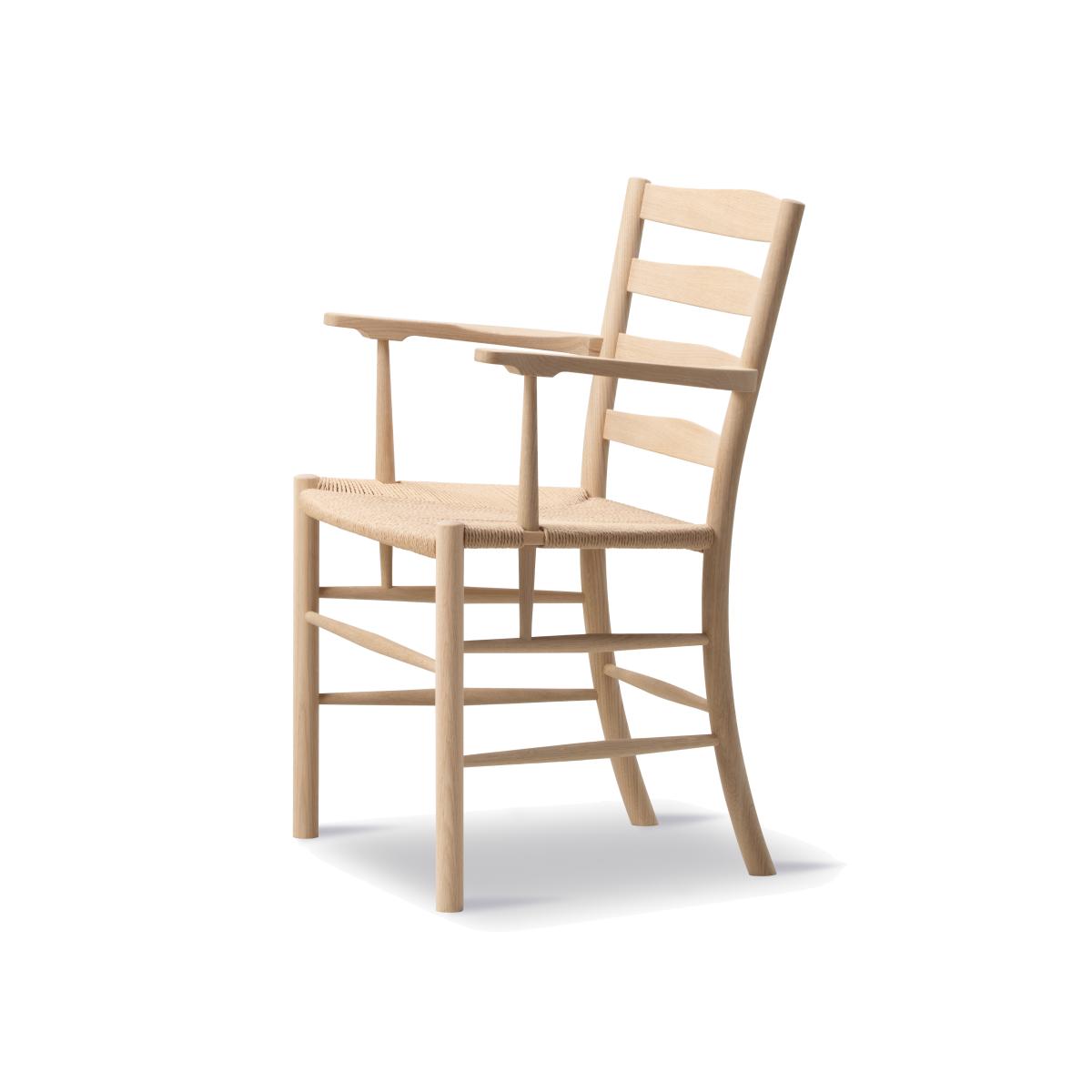 Fredericia Furniture Klint armchair Naturally braided - soap-finished oak – image 1