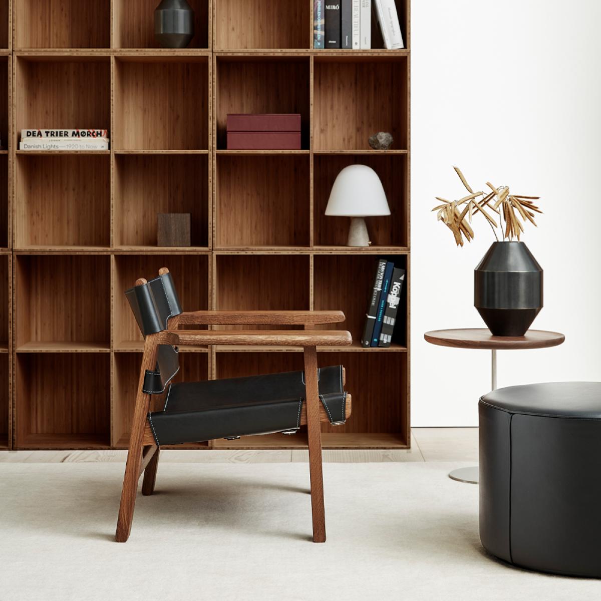 Fredericia Furniture The Spanish armchair Leather cognac-oiled oak – image 4