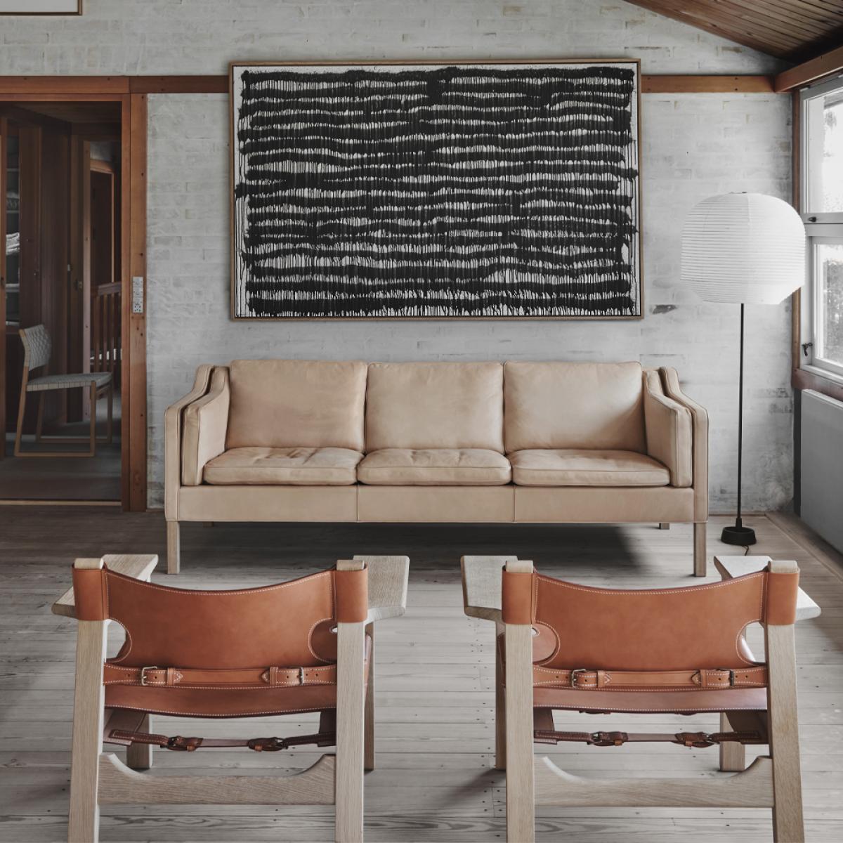 Fredericia Furniture The Spanish armchair Leather cognac-oiled oak – image 6