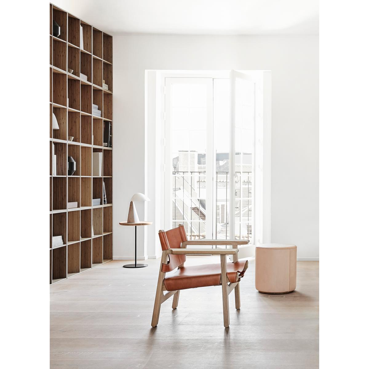 Fredericia Furniture The Spanish armchair Leather cognac-light oiled oak – image 2