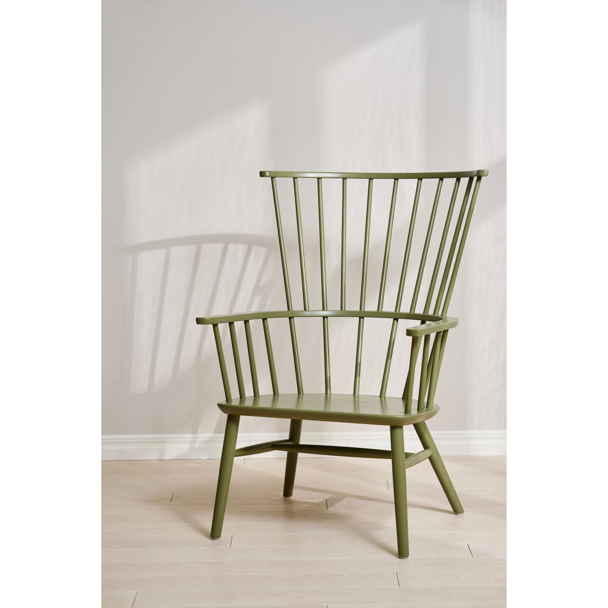 Stolab Henriette armchair cushion&headrest Olive green-Sahara – image 2