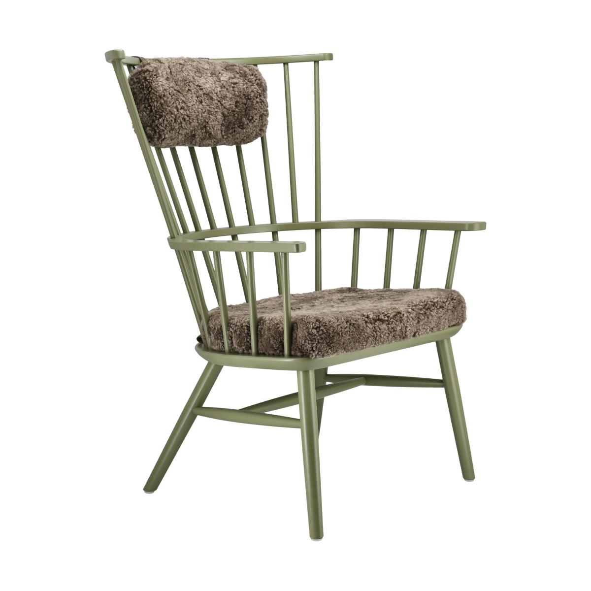 Stolab Henriette armchair cushion&headrest Olive green-Sahara – image 5