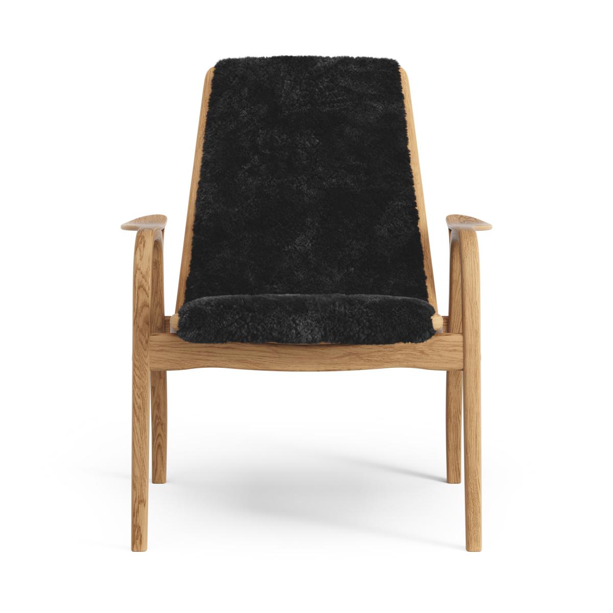 Laminett arm chair oiled oak/sheep skin Black (black) – image 4