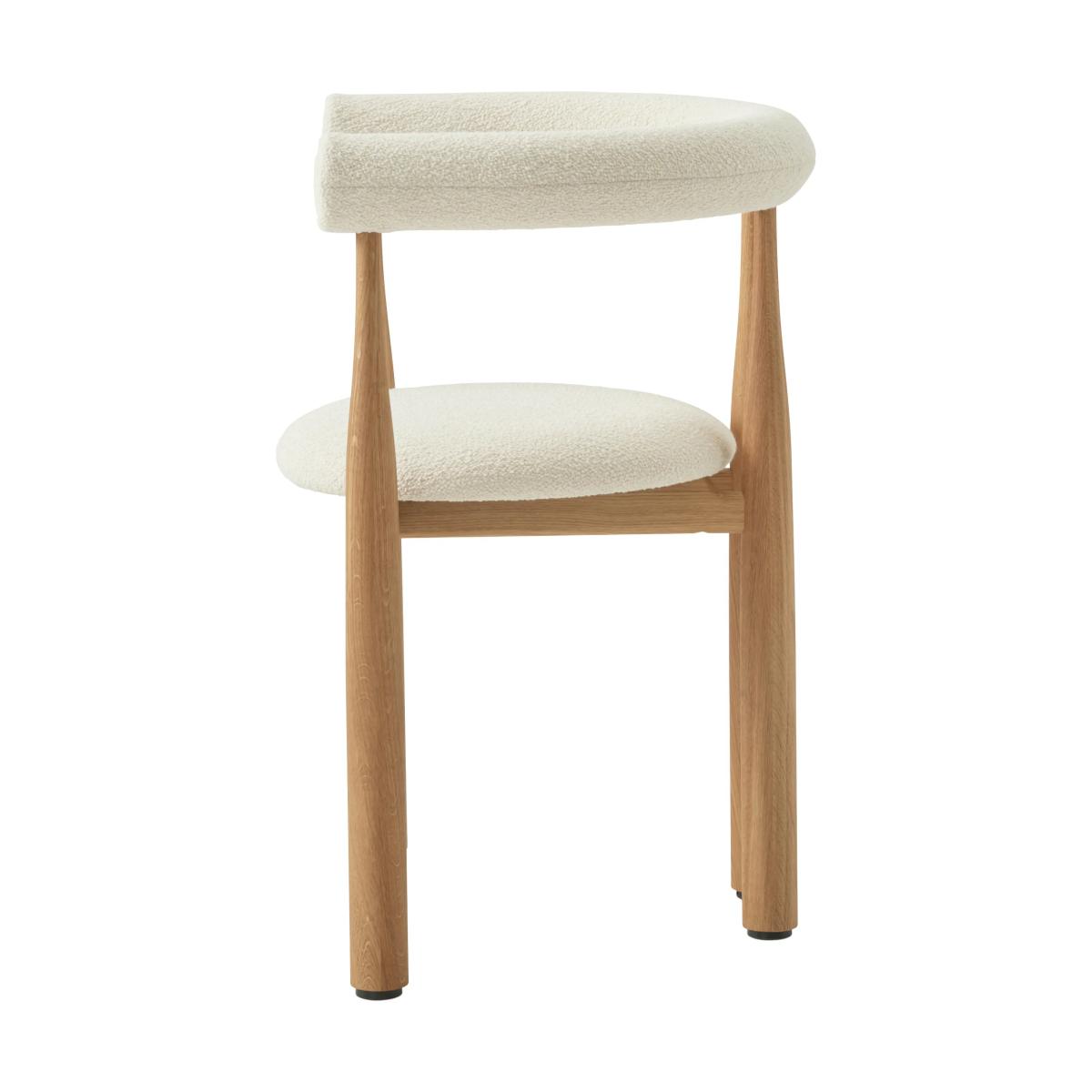 New Works Bukowski upholstered armchair Oak Barnum Lana – image 3