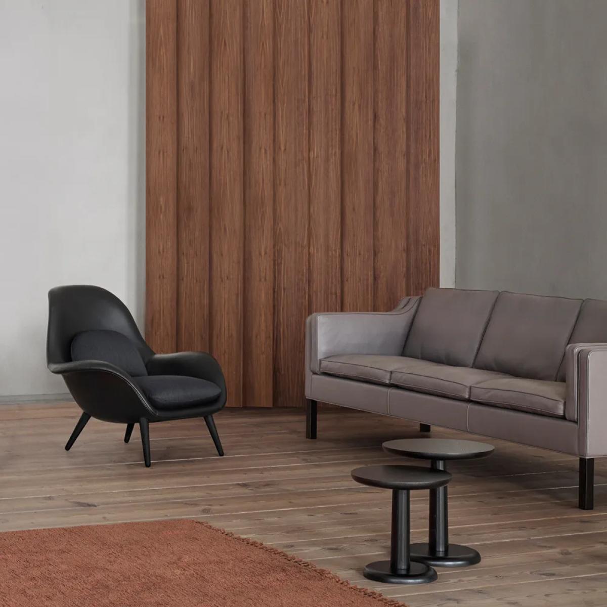 Fredericia Furniture Swoon armchair Sunniva 132-lacquered oak – image 4