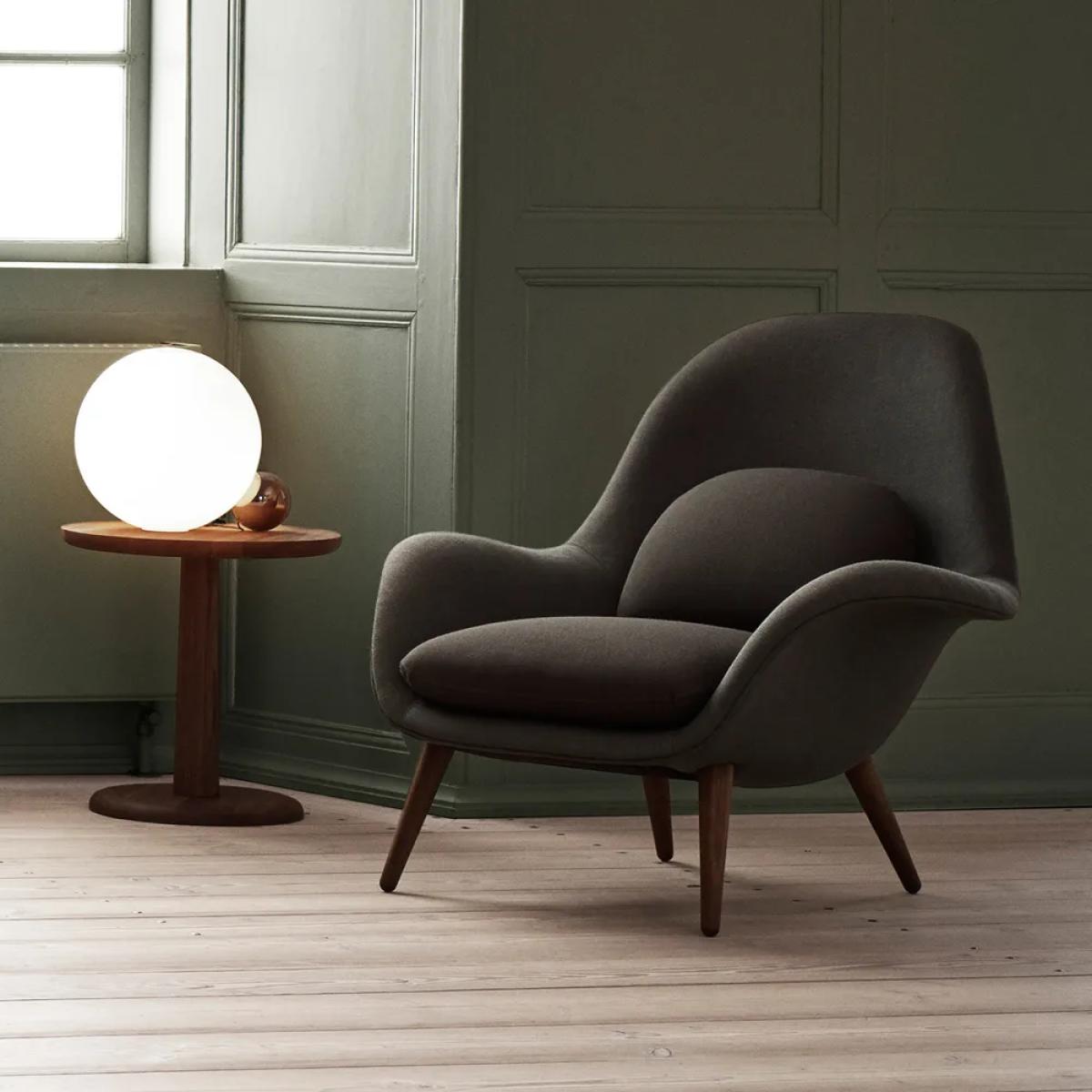 Fredericia Furniture Swoon armchair Sunniva 132-lacquered oak – image 5