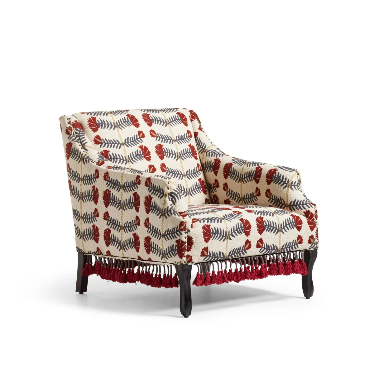 OKA, Tarma Highweald Cotton Armchair - Sapphire, Armchair – image 2