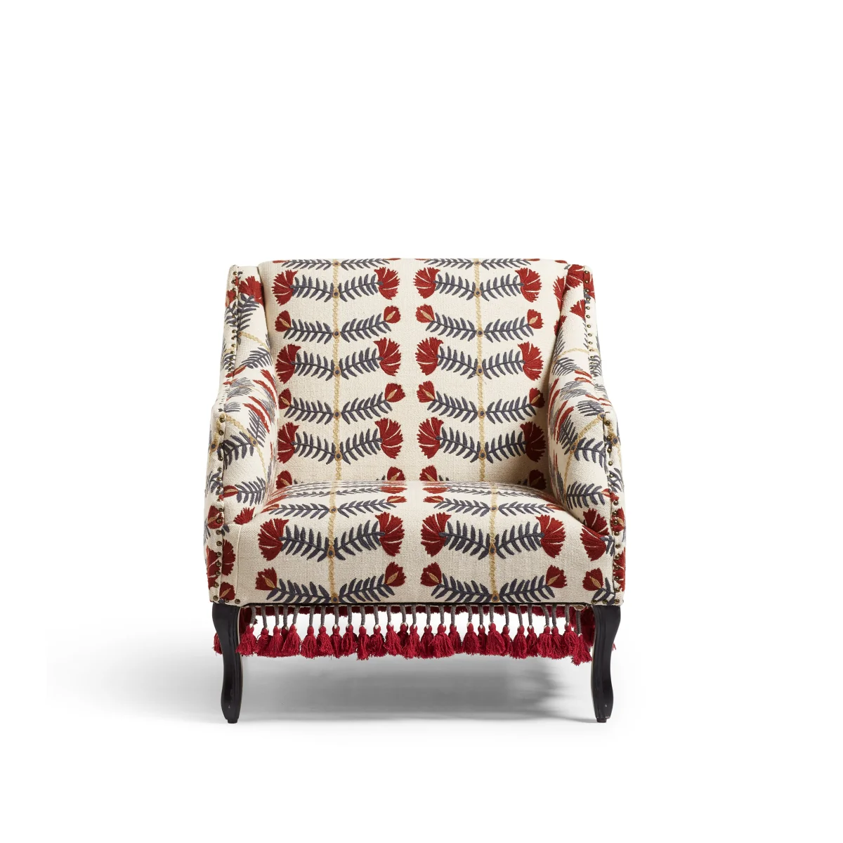 OKA, Tarma Highweald Cotton Armchair - Sapphire, Armchair – image 4