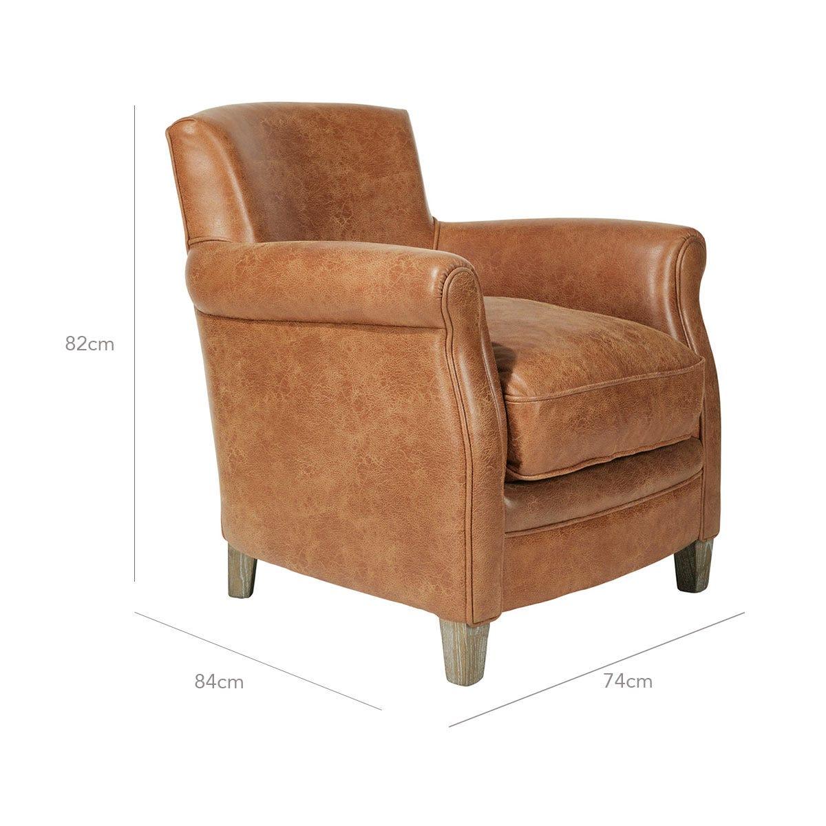 Berstone Armchair - Aged Tobacco – image 10