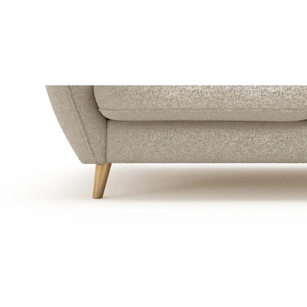 Palma Natural Chenille Fabric Armchair – image 6