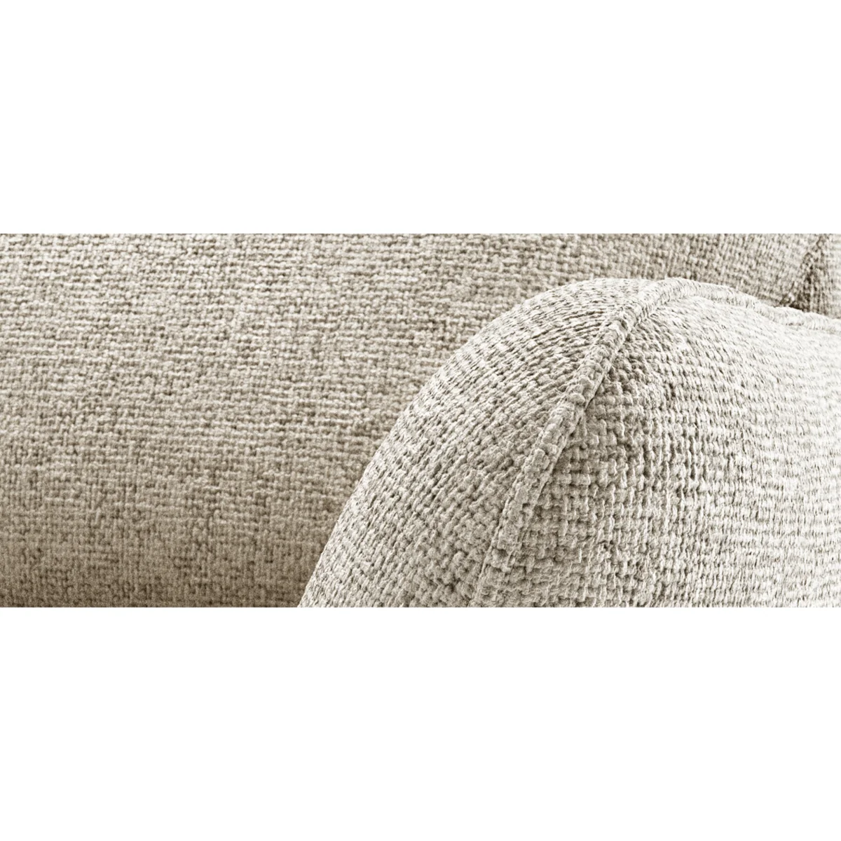 Palma Natural Chenille Fabric Armchair – image 7