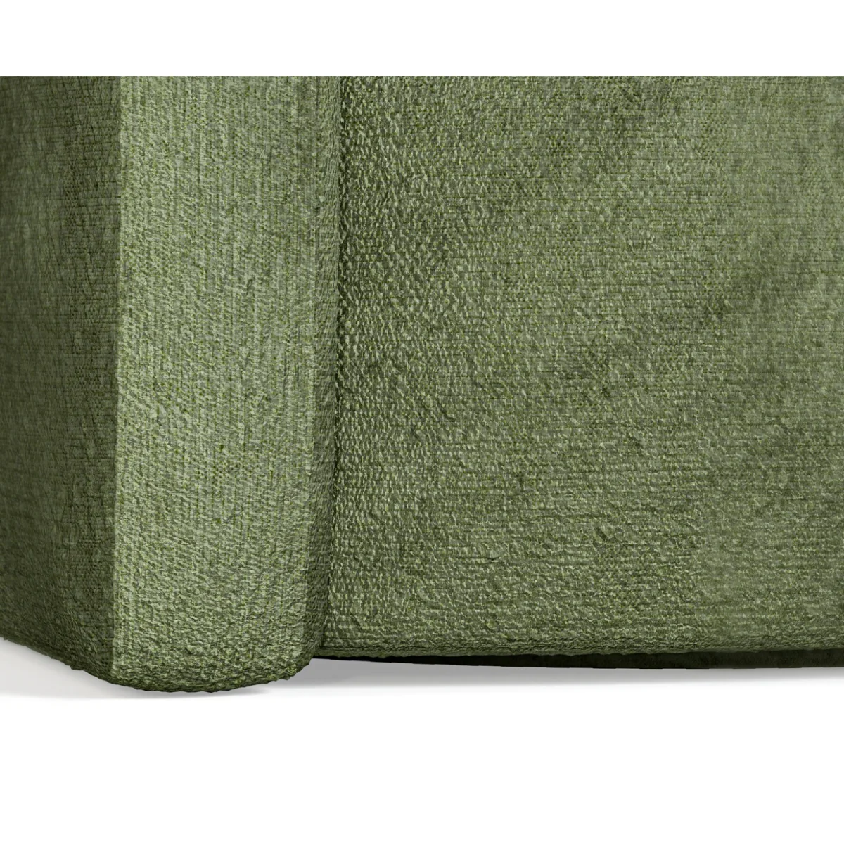 Palermo Olive Green Chenille High Back Swivel Armchair – image 5