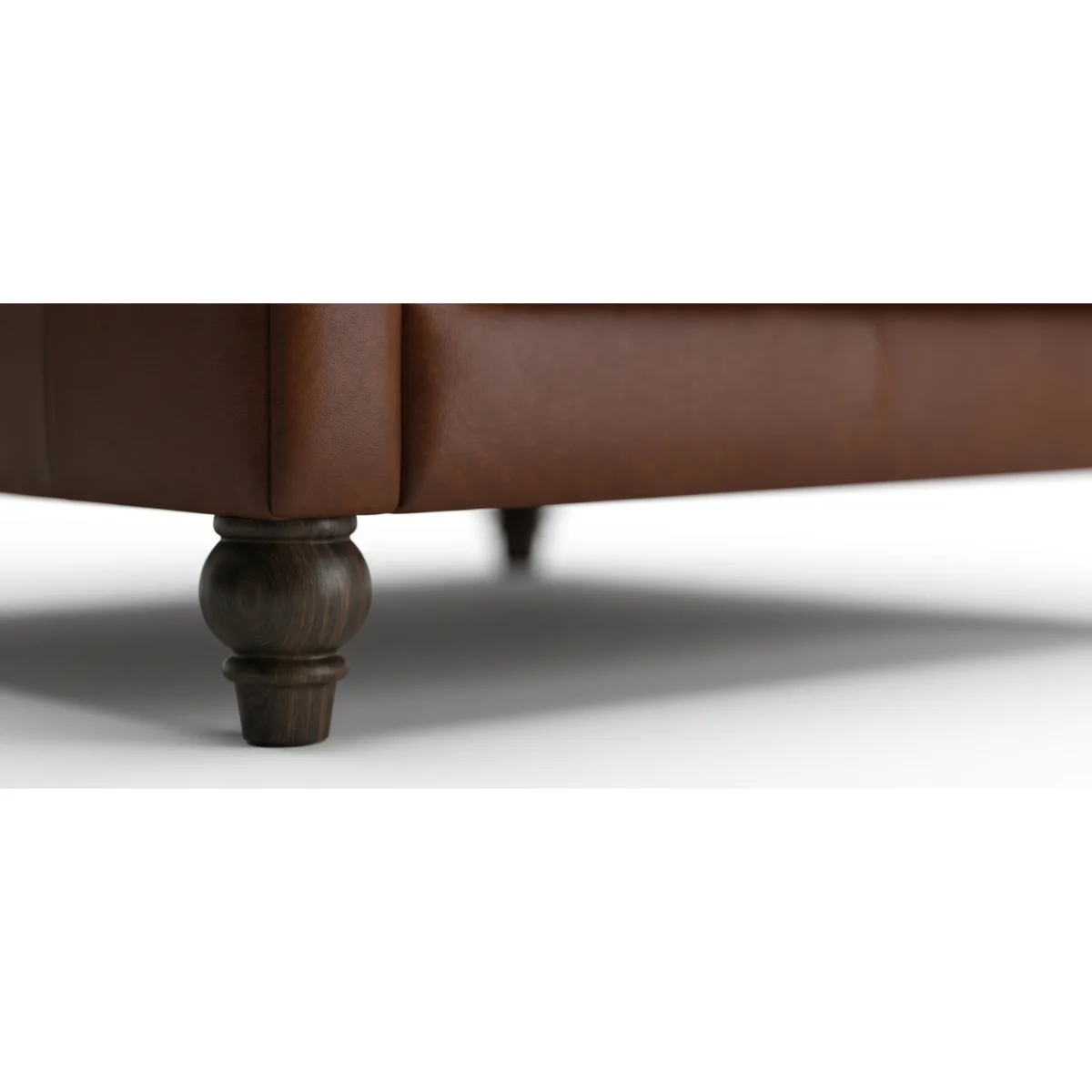 Jameson Chestnut Leather Armchair – image 5