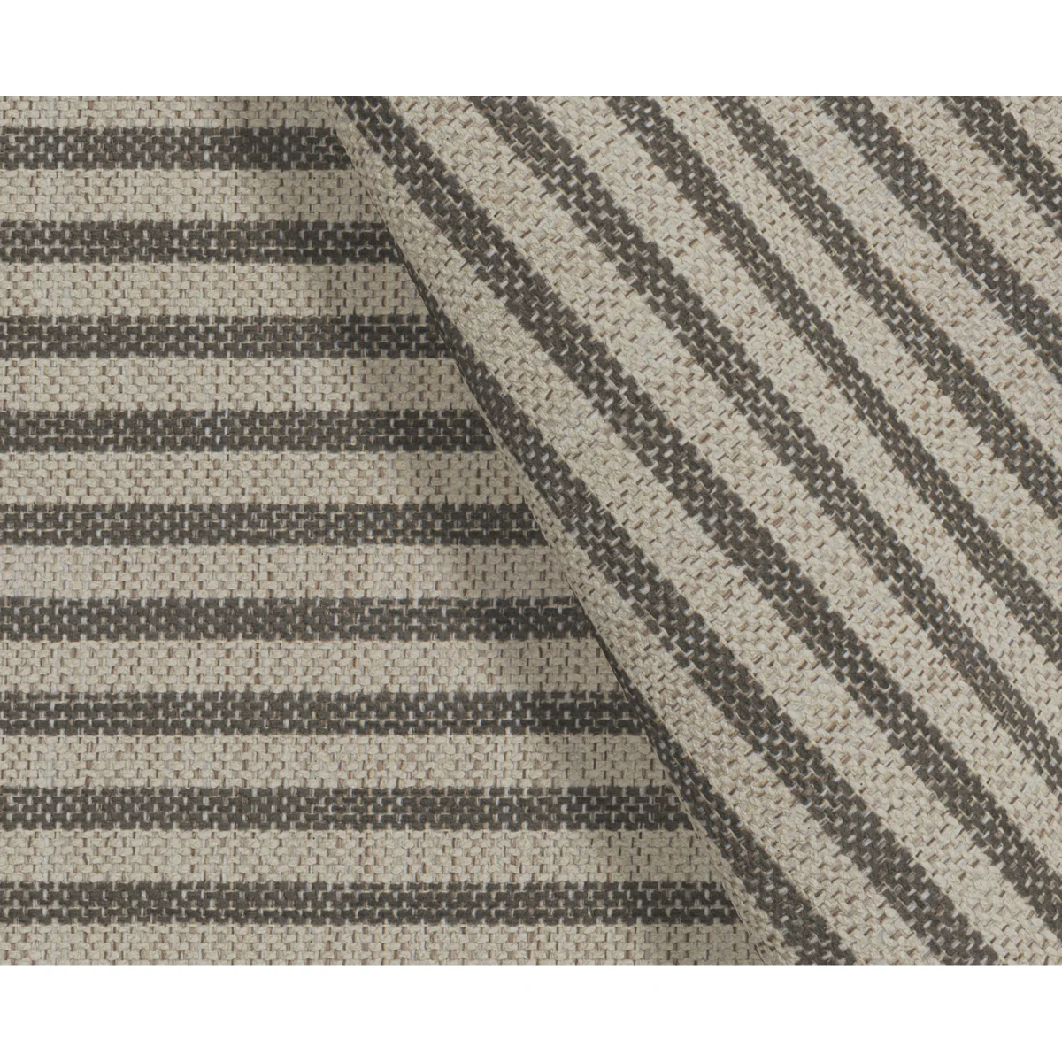 Chilworth Natural Fabric Armchair with Grey Cushion – image 6