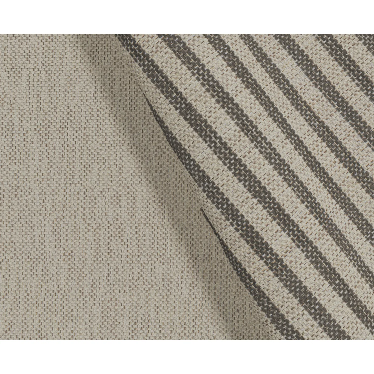 Chilworth Natural Fabric Armchair with Grey Cushion – image 8