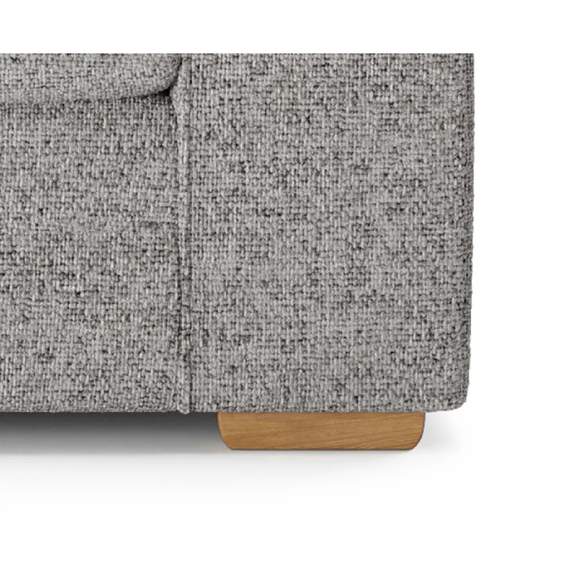 Jasper Silver Chenille Fabric Armchair – image 4