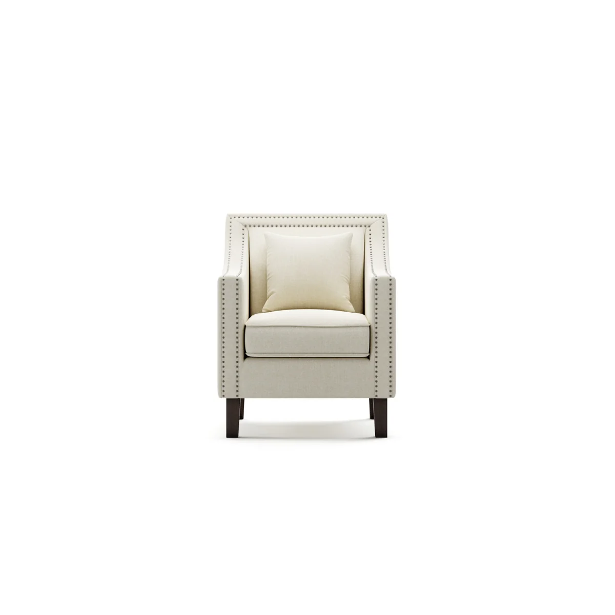 Chartwell Ivory Linen Armchair – image 2