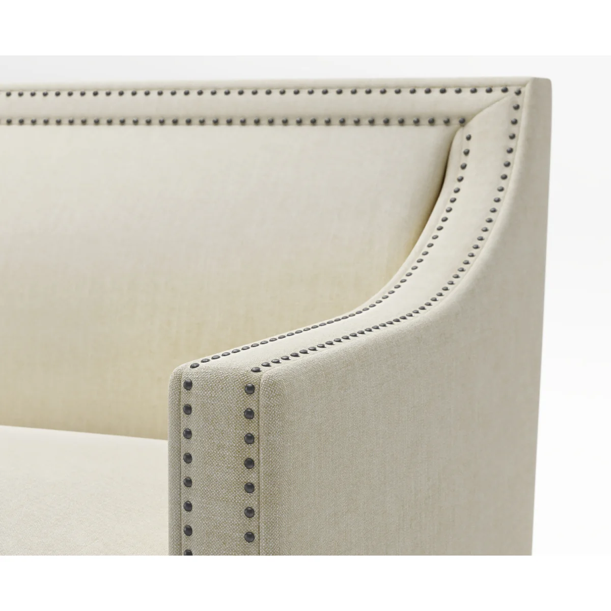 Chartwell Ivory Linen Armchair – image 4