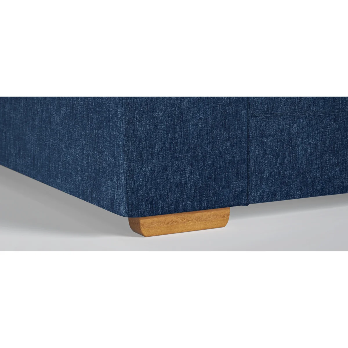 Jasper Indigo Chenille Fabric Armchair – image 10