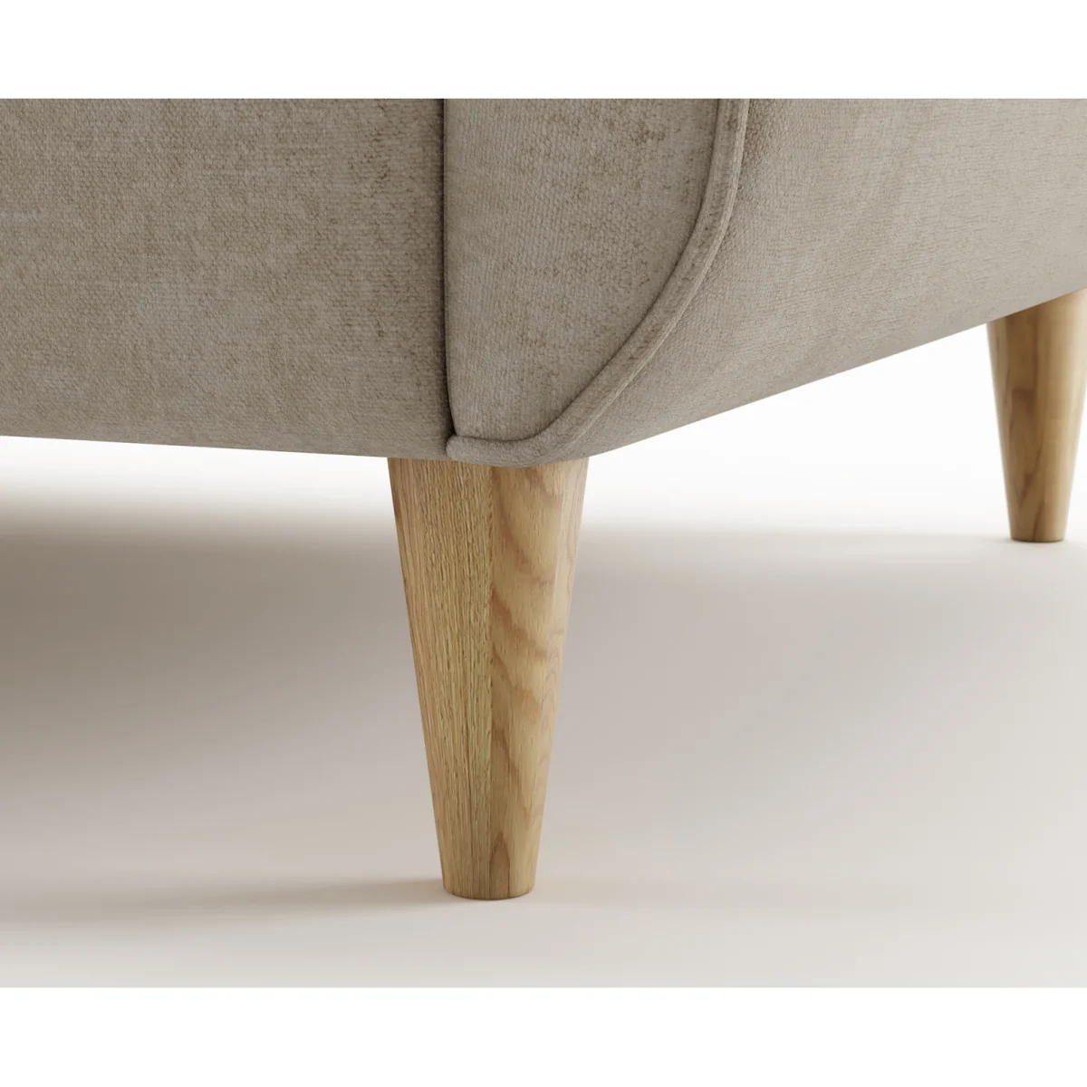 Capri Linen Chenille Fabric Armchair – image 3