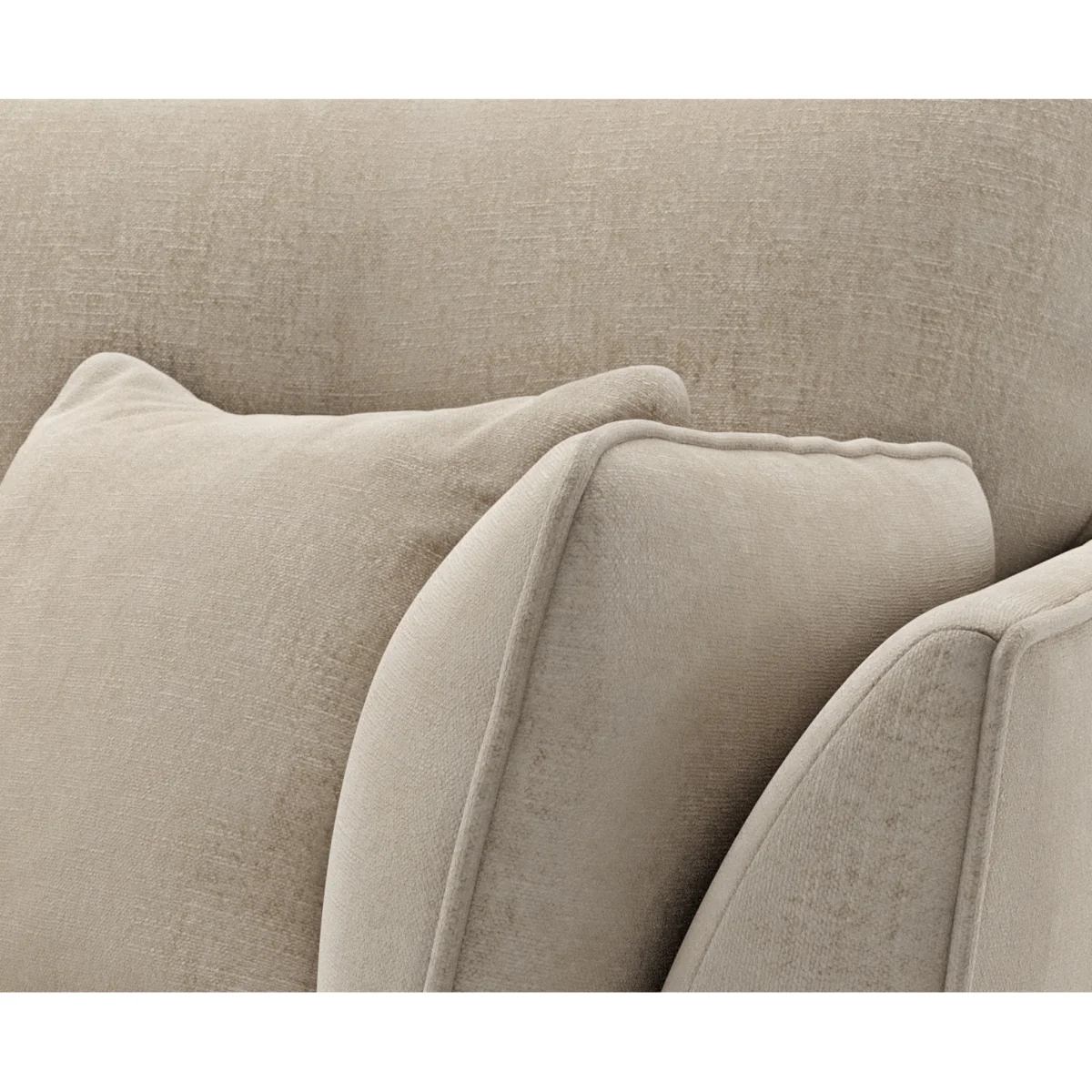 Capri Linen Chenille Fabric Armchair – image 4