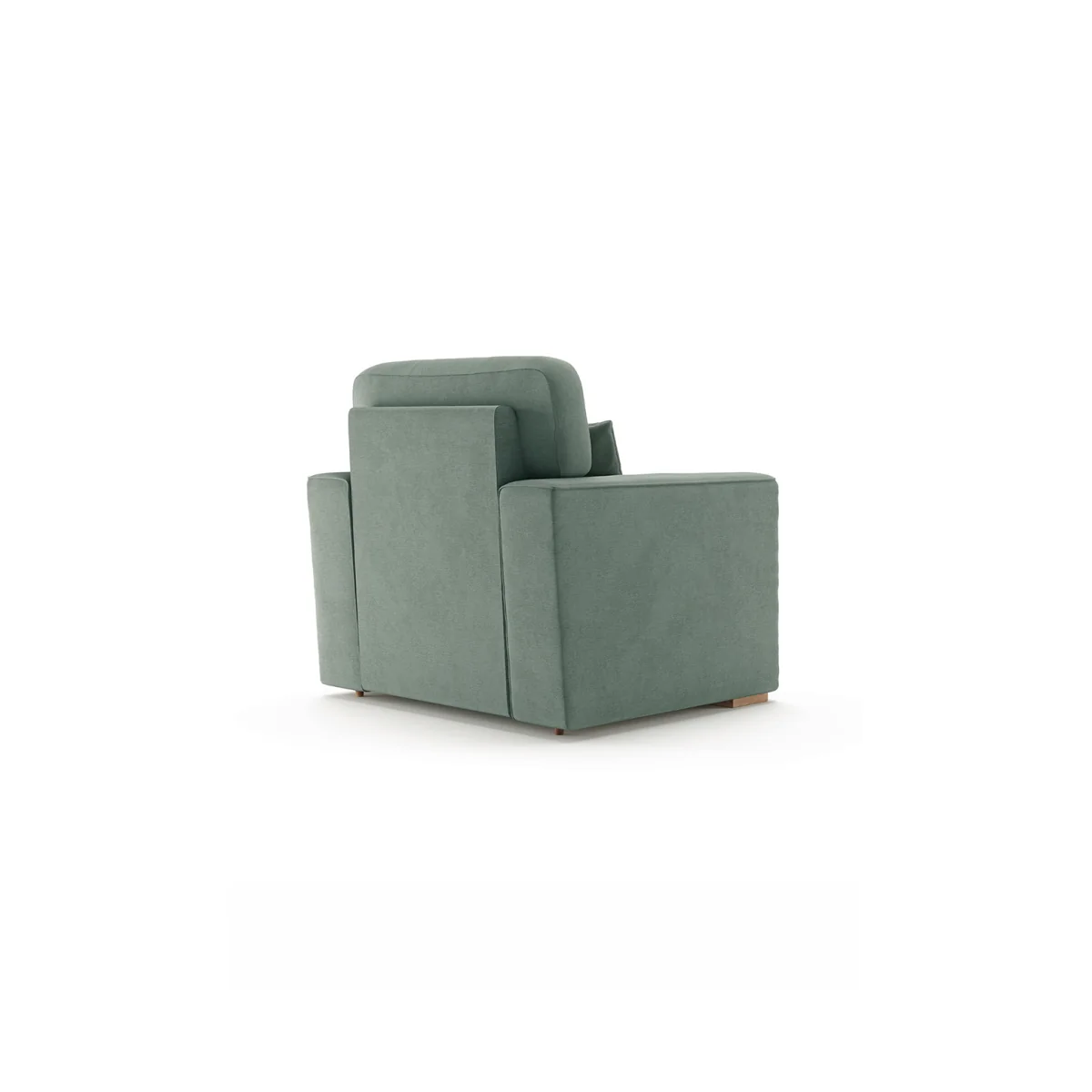 Madden Blue Fabric Armchair – image 2