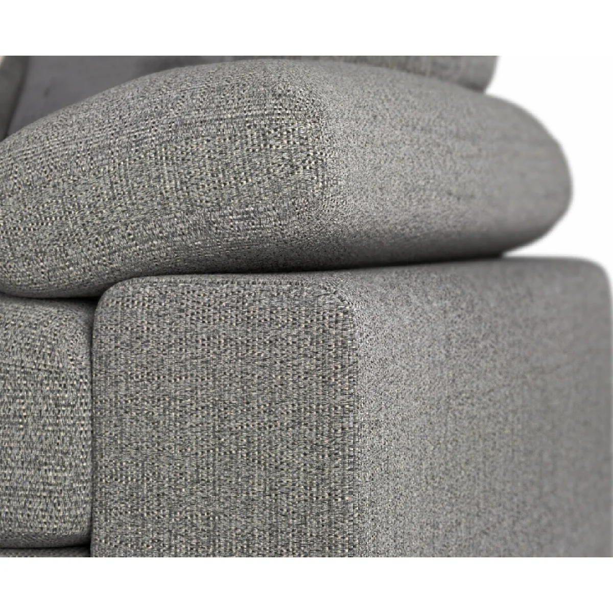 Helston Steel Fabric Armchair – image 4