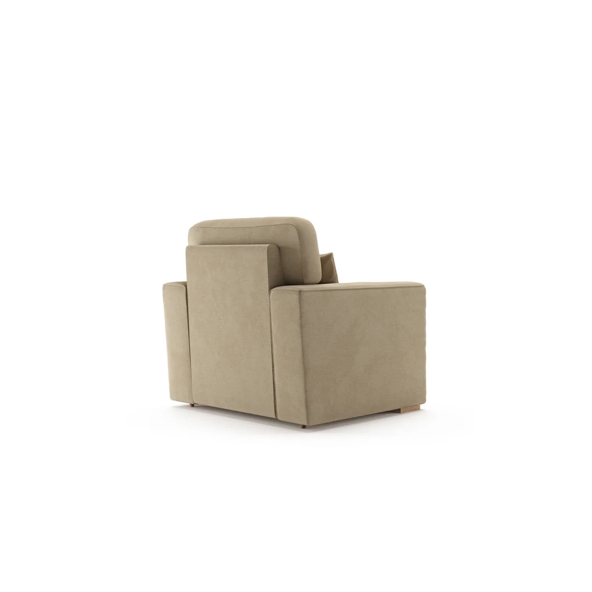 Madden Biscuit Fabric Armchair – image 2