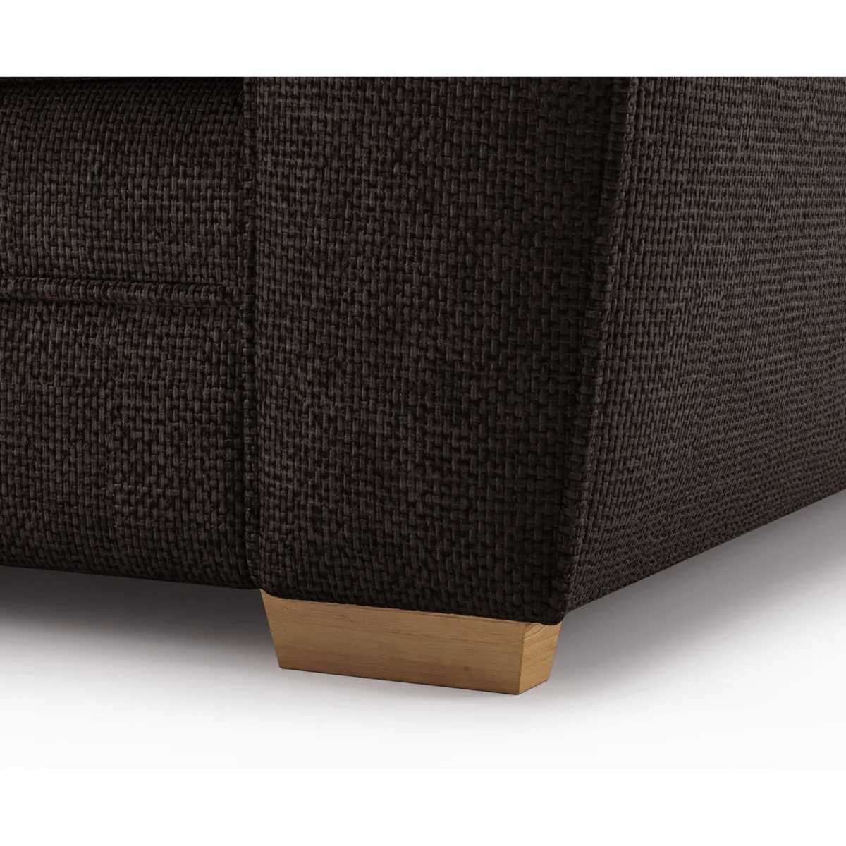 Bella Chocolate Fabric Armchair – image 4