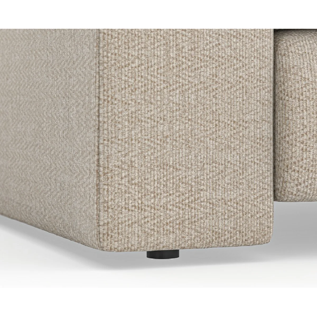 Helston Ivory Fabric Armchair – image 5