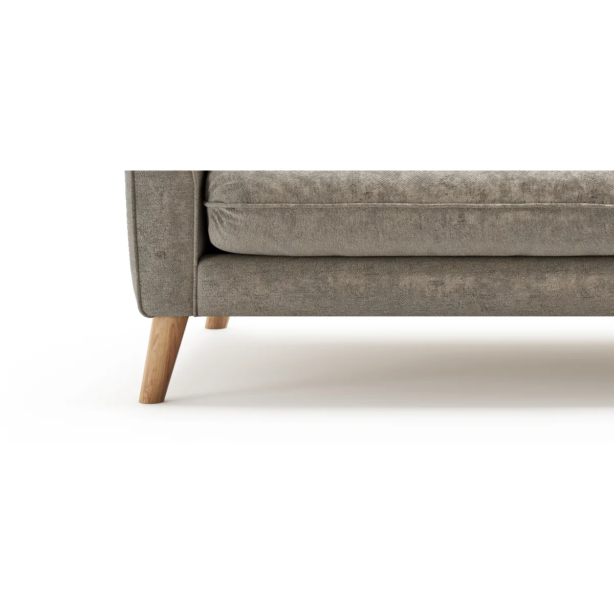 Palermo Truffle Chenille Fabric Armchair – image 7