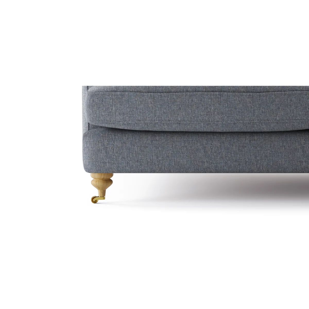 Chilworth Navy Fabric Armchair with Navy Cushion – image 11