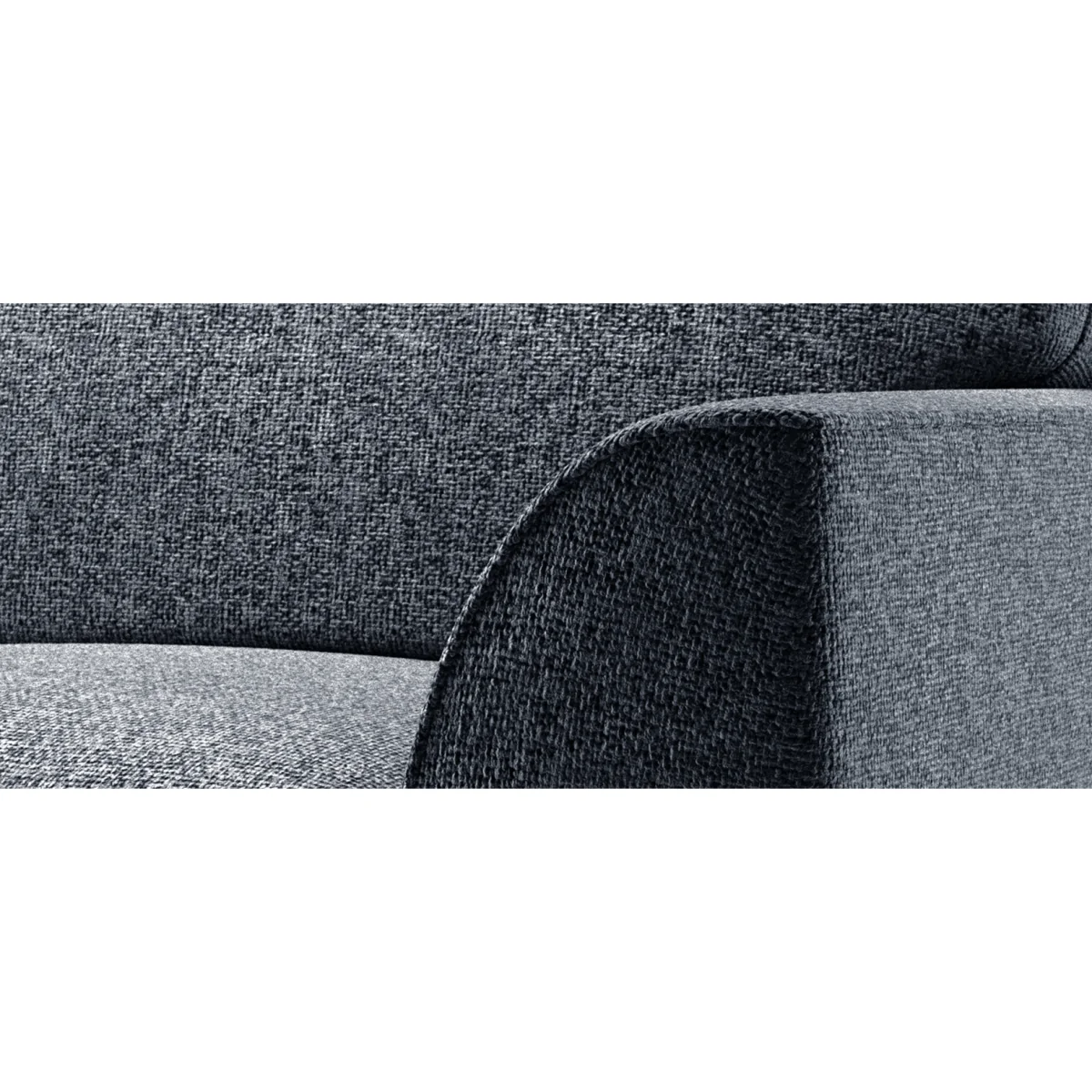 Jasper Navy Chenille Fabric Armchair – image 7